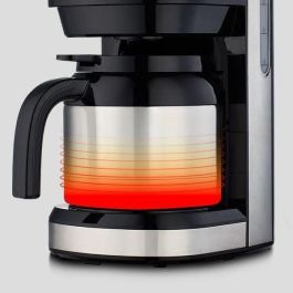Cafetera Digital con Filtro Aislado - MEDION - 900W - 1.2L - Plateada Cafetera Digital con Filtro Aislado - MEDION - 900W - 1.2L - Plateada