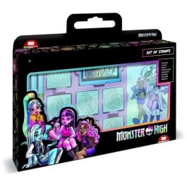Caja para sellos - MULTIPRINT - 7869 - Monster High - 7 sellos de madera y látex, rotuladores Giotto, álbum para colorear Precio: 24.50000014. SKU: B1ERN4T9VM