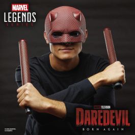 Hasbro Marvel Legends Máscara y Bastón de Daredevil: Born Again para Juego de Rol y Colección Premium para Fans +14 Años