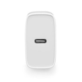 Ewent EW1320 Cargador Interior Blanco para Smartphone, Universal, 100-240V, 20W, USB Tipo C