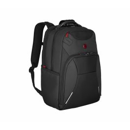 Wenger Cosmic Mochila para portátil 17 pulgadas con bolsillo para tablet, negra