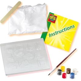Ses Creative SES1701830730891 Set Moldura y Pintura Animales del Bosque - Fabricado con Plástico Reciclado Ses Creative SES1701830730891 Set Moldura y Pintura Animales del Bosque - Fabricado con Plástico Reciclado