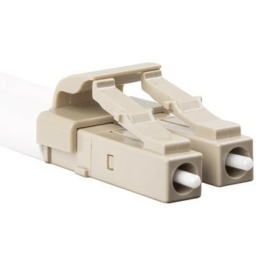 Lanberg OM4 50/125 LSZH VI Cable de Fibra Óptica Dúplex 0.5m LC/UPC Multimodo Violeta para Redes de Alto Rendimiento