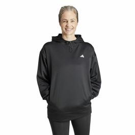 Sudadera con Capucha Mujer Adidas Game and go Hoodie Mujer Negro