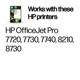HP Tinta Bk C M Y Pack 4 Cartuchos Nº 953 para Officejet Pro 7700 8200 8700 Series