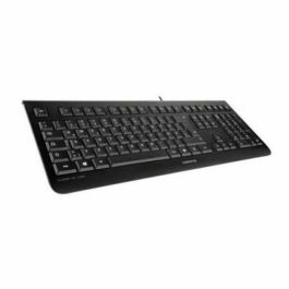 Cherry CHE4025112081323 Teclado con cable KC 1000, 3 LED de estado azules, Negro