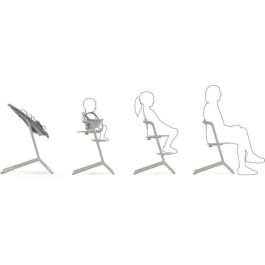 Cybex Lemo 2 Trona Escalable y Ajustable - Gris Ante - CYB1707265122497