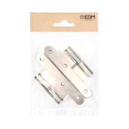 Edm Pernio sin remate PN07 izquierda 100x58mm acero inoxidable con tornillos Edm Pernio sin remate PN07 izquierda 100x58mm acero inoxidable con tornillos