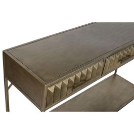 Consola Home ESPRIT Amarillo Dorado Metal 124 x 37 x 79,5 cm