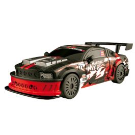 Tachan Vehículo Policía GT-Speed Racing Radio Control Negro/Rojo 1:24