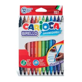 Carioca Rotuladores Colores Doble Punta Birello 41457, Pack 12 Piezas Multicolor Precio: 8.49999953. SKU: B1B6X5QMB3