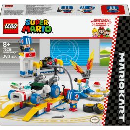 LEGO 72035 Mario Kart Garaje de Toad Set de Construcción Personalizable con Rayo GTI y 2 Toads Azules para +8 años Precio: 43.88999967. SKU: B16BX2SBA9