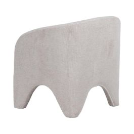 Sillón Beige Tejido Salón 74 X 73 X 75 cm