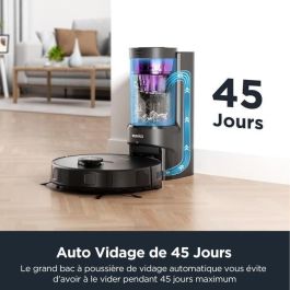 Aspiradora robot - EUREKA E10S Negro - 4000 Pa - 180 min - 200 ml Aspiradora robot - EUREKA E10S Negro - 4000 Pa - 180 min - 200 ml