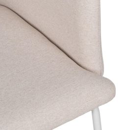 Silla Crema Tejido-Metal Salón 51 X 55 X 77 cm