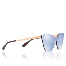Rayban Gafas de Sol Mujer RB3580N 90391U 43mm Cobre Bronce Lente Azul Plata Espejado Filtro 2N Estilo Blaze Cat Eye