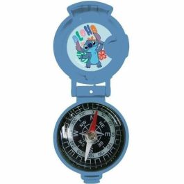 Lexibook Kit Aventurero con Walkie Talkies Stitch, Kikare, Brújula y Linterna para Niños