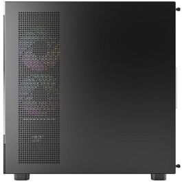 Montech XR TG Caja de PC Torre Negra ATX, micro ATX, Mini-ITX con Iluminación y Filtro Anti-polvo