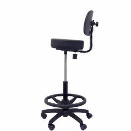 Taburete Llanos Piqueras y Crespo 1CLSPNE Negro PVC