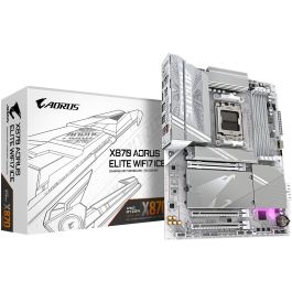 Gigabyte Placa Base X870 AORUS ELITE WF7 ICE AM5 para CPUs AMD Ryzen, VRM 16+2+2, DDR5 8200MHz OC, Wi-Fi 7, ATX Precio: 313.58999969. SKU: B1EQ5Z673B