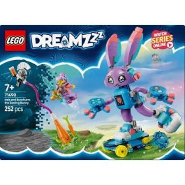 LEGO 71490 DREAMZzz Izzie y Bunchurro El Conejo Jugón Set de Construcción Articulado Transformable con Minifigura Izzie +7 Años LEGO 71490 DREAMZzz Izzie y Bunchurro El Conejo Jugón Set de Construcción Articulado Transformable con Minifigura Izzie +7 Años