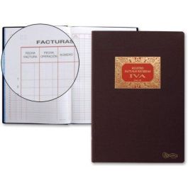Miquelrius Libro Registro N.65 Folio 100 Hojas Facturas Recibidas Lomo Engomado Papel 102g/m² Precio: 22.49999961. SKU: B1AKNME762