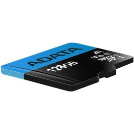 Adata Tarjeta Memoria Micro SD 128GB Clase 10 UHS-I con Adaptador SD