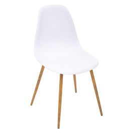 Silla de comedor blancas col."taho" 47x53x85cm Silla de comedor blancas col."taho" 47x53x85cm