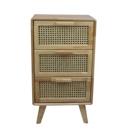 DKD Home Decor Cajonera Balines Rejilla 20 Natural 30 x 72 x 40 cm Precio: 120.50000017. SKU: B17AFW4VRK