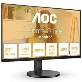 AOC U27B3CF Monitor Profesional 27" 4K UHD IPS USB-C 65W HDR10 Regulable en Altura 60Hz Negro AOC U27B3CF Monitor Profesional 27" 4K UHD IPS USB-C 65W HDR10 Regulable en Altura 60Hz Negro