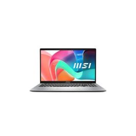 MSI Modern 15 9S7-15S111-600 Portátil 15.6" FHD Intel Core 5 120U, 16GB RAM, 512GB SSD, Gráficos Intel, Windows 11 Home Platinum Gris