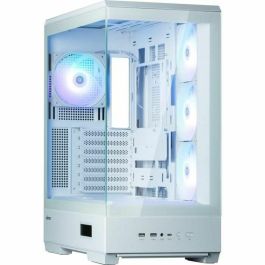 Zalman P50 DS White Midi Tower PC Blanco con Ventana Lateral de Cristal Templado y Soporte ATX