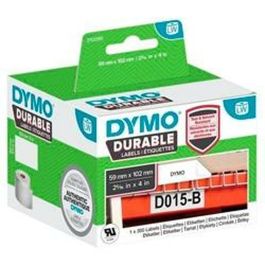 Etiquetas para Impresora Dymo Durable Blanco 102 x 59 mm Negro (6 Unidades) Etiquetas para Impresora Dymo Durable Blanco 102 x 59 mm Negro (6 Unidades)