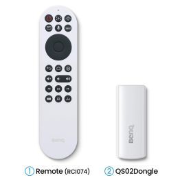 BenQ Proyector W2720i 9H.JSX77.57E UHD 4K DLP 2500 Lúmenes ANSI Cinema HDR Negro