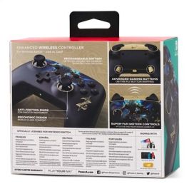 Power A Mando Inalámbrico Enhanced para Nintendo Switch, Negro - NSGP0028-01, Bluetooth, 30h Batería, USB-C, Mandos Movimiento, Botones Asignables Power A Mando Inalámbrico Enhanced para Nintendo Switch, Negro - NSGP0028-01, Bluetooth, 30h Batería, USB-C, Mandos Movimiento, Botones Asignables