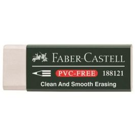 Faber-Castell Goma de Borrar Plástico Blanca para Lápiz Unidad 12x22x63 mm Precio: 0.79000053. SKU: B184FGKZ6R