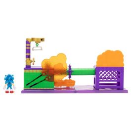 JAKKS PACIFIC Playset Oil Ocean Sonic the Hedgehog, Figura de 6cm