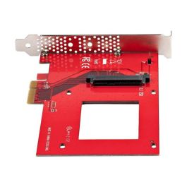 StarTech.com PEX4SFF8639U3 Tarjeta Adaptadora U.3 NVMe a PCIe 4.0 x4 para SSD 2.5" - Compatible con TAA