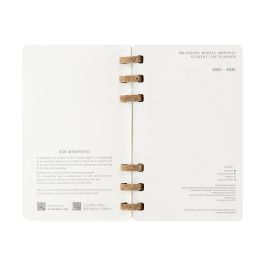 Agenda 12M 2026 Espiral Academica L (13 X 21 Cm) Negra Tapa Blanda Moleskine DSSPB12AMWH3Y26 Agenda 12M 2026 Espiral Academica L (13 X 21 Cm) Negra Tapa Blanda Moleskine DSSPB12AMWH3Y26