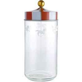 Alessi Circus Bote Hermético de Vidrio 150 cl MW30/150 - Diseñado por Marcel Wanders, Apto Lavavajillas, Ideal Regalo Precio: 32.69000009. SKU: B1G3G2JBWS