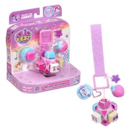 Goliath GOL8720077343238 Clickeez Llavero Deluxe: 1 Cubo + 4 Clickeez + 3 Dijes Coleccionables - Edades 6+
