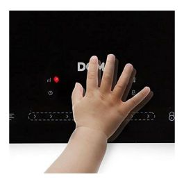 Domo DO332IP Placa de Inducción 1 Fuego 2000W Pantalla Táctil Temporizador Digital 8 Niveles 20cm