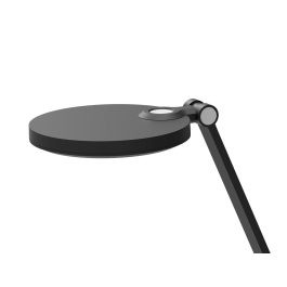 Q-connect Lámpara de Escritorio LED 7W 500 lm Brillo Regulable 3 Niveles Color Negro Cabeza Brazo Orientable
