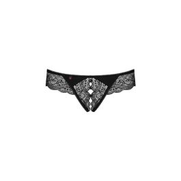 Tanga Obsessive Miamor Negro Encaje L/XL