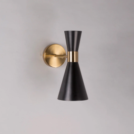 Aplique Neya Metal Pared Luz Retro Diseño Elegante SKD-W1012