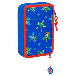 Safta Plumier Escolar Doble Cremallera Pequeño 29 Piezas Toy Story Good Vibes 195x125x40 mm