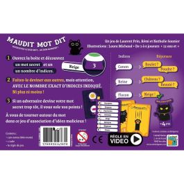 Asmodee COC3760052143670 Cursed Word Dice - Juego de Mesa