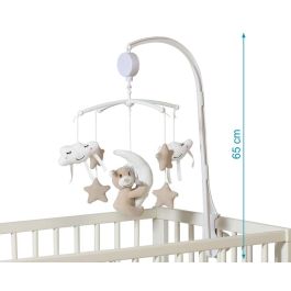 KioKids Móvil Musical Cuna Dolci Amici Oso Beige +0 Meses
