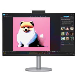 HP Ordenador All In One 27-CS1008NS Pantalla 27" Full HD, Intel Core Ultra 5, 16GB RAM LPDDR5x, 1TB SSD NVMe, Intel Arc Graphics, Webcam IR