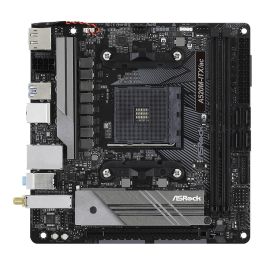 ASRock A520M-ITX/AC (AM4) Placa Base DDR4 Micro ATX para AMD Ryzen 2000 y 3000 Series